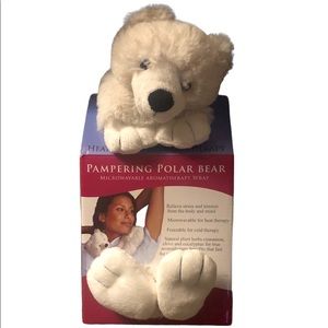 Polar Bear Microwavable Aromatherapy Wrap